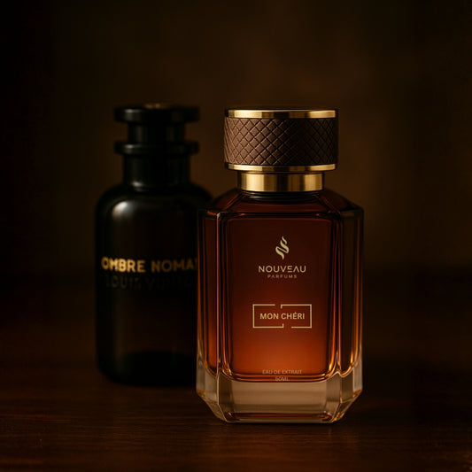 Inspired by "Louis Vuitton Ombre Nomade"